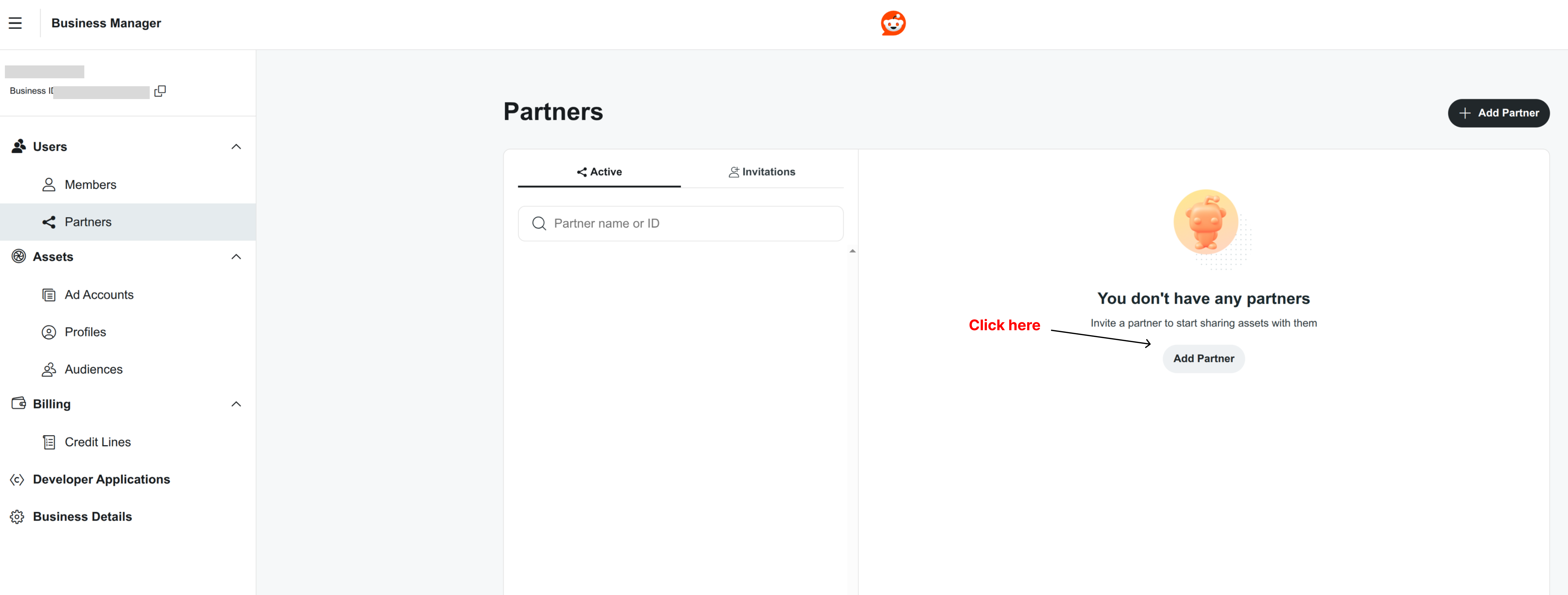 find the business ID